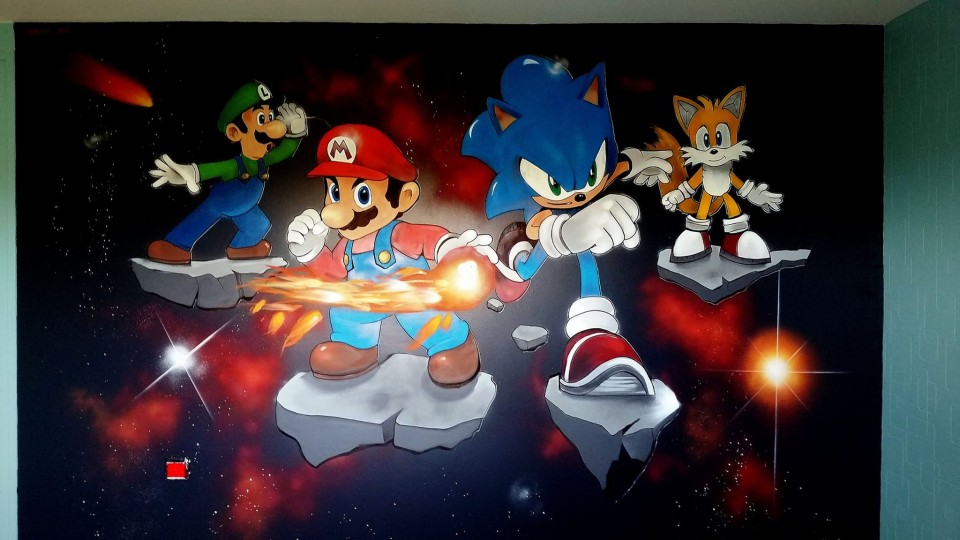 chambre Mario Sonic - 2015